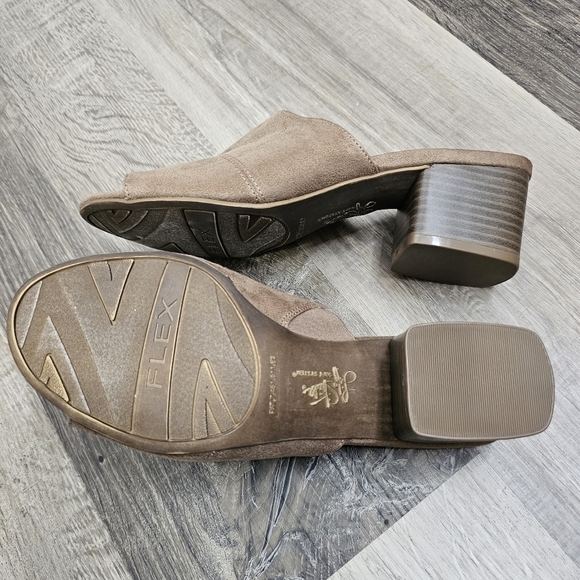 LifeStride soft system brown open toe flex sole sandal size 8.5M - Picture 7 of 9